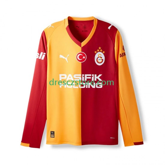Galatasaray Domácí Dres 2025-2026 Dlouhý rukáv Muže Fotbalové Dresy