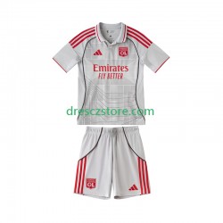 Olympique Lyonnais Alternativní Dres 2025-2026 Krátký rukáv Děti Fotbalové Dresy