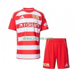 Union Berlin Domácí Dres 2025-2026 Krátký rukáv Děti Fotbalové Dresy