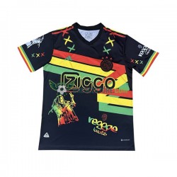 AFC Ajax Bob Marley Domácí Dres 2023-2024 Krátký rukáv Muže Fotbalové Dresy
