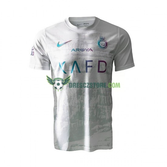 Al-Nassr Alternativní Dres 2023-2024 Krátký rukáv Muže Fotbalové Dresy