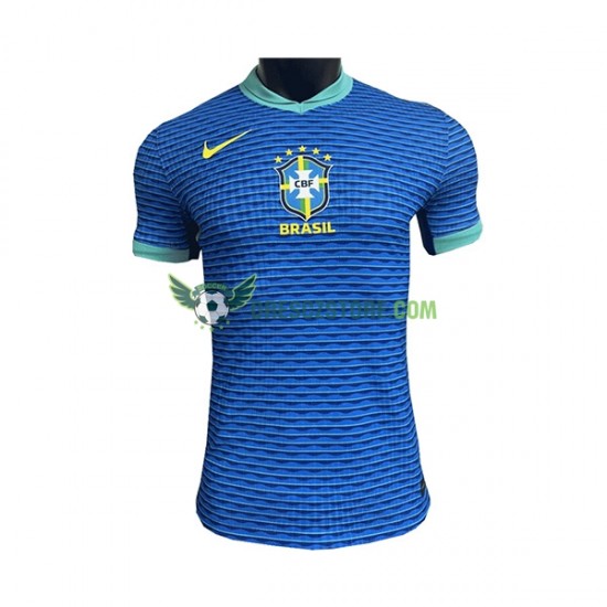 Brazílie Venkovní Dres 2023-2024 Krátký rukáv Muže Fotbalové Dresy