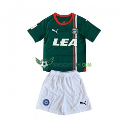 Deportivo Alaves Venkovní Dres 2023-2024 Krátký rukáv Děti Fotbalové Dresy