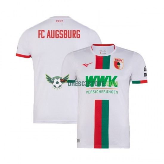 FC Augsburg Domácí Dres 2023-2024 Krátký rukáv Muže Fotbalové Dresy