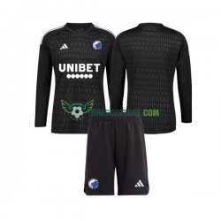 FC Copenhagen Brankářské Venkovní Dres 2023-2024 Dlouhý rukáv Děti Fotbalové Dresy