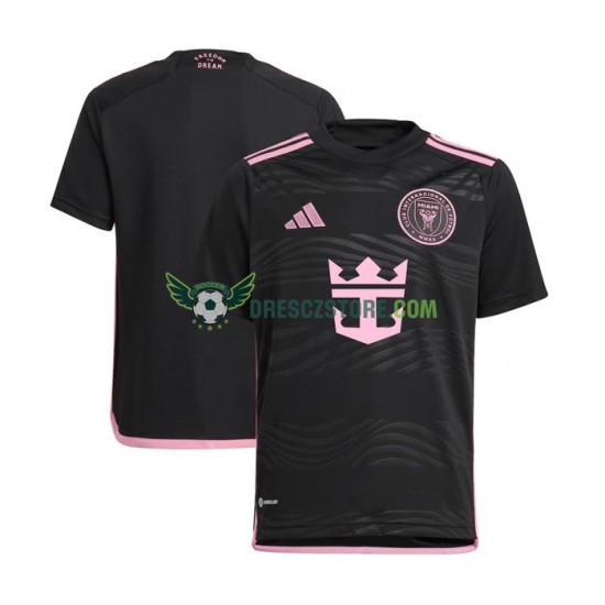 Inter Miami Venkovní Dres 2024 Krátký rukáv Muže Fotbalové Dresy