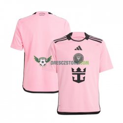 Inter Miami Domácí Dres 2024 Krátký rukáv Muže Fotbalové Dresy