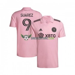 Inter Miami Suárez Luis 9 Domácí Dres 2023-2024 Krátký rukáv Muže Fotbalové Dresy