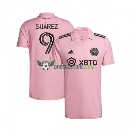 Inter Miami Suárez Luis 9 Domácí Dres 2023-2024 Krátký rukáv Muže Fotbalové Dresy