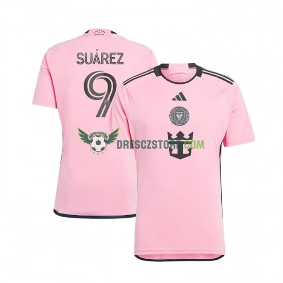 Inter Miami Suárez Luis 9 Domácí Dres 2024 Krátký rukáv Muže Fotbalové Dresy