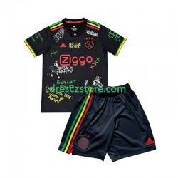 AFC Ajax Special Bob Marley Domácí Dres 2025-2026 Krátký rukáv Děti Fotbalové Dresy