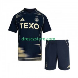 Aberdeen Venkovní Dres 2025-2026 Krátký rukáv Děti Fotbalové Dresy