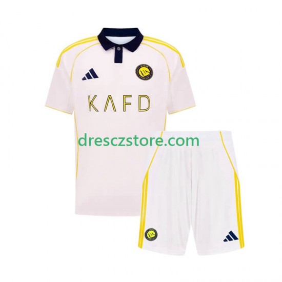 Al Nassr Alternativní Dres 2025-2026 Krátký rukáv Děti Fotbalové Dresy