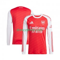 Arsenal Domácí Dres 2025-2026 Dlouhý rukáv Muže Fotbalové Dresy