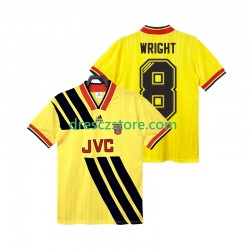 Arsenal WRIGHT 8 1993 Retro Venkovní Dres 1994 Krátký rukáv Muže Fotbalové Dresy