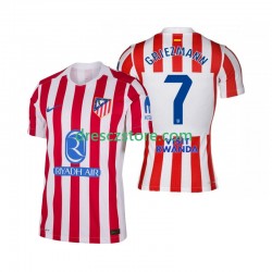 Atlético Madrid Antoine Griezmann 7 Domácí Dres 2025-2026 Krátký rukáv Muže Fotbalové Dresy