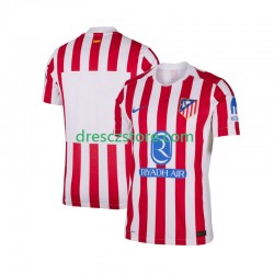Atlético Madrid Domácí Dres 2025-2026 Krátký rukáv Muže Fotbalové Dresy