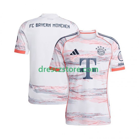 FC Bayern Mnichov Venkovní Dres 2025-2026 Krátký rukáv Muže Fotbalové Dresy