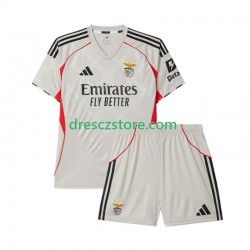 Benfica Venkovní Dres 2025-2026 Krátký rukáv Děti Fotbalové Dresy