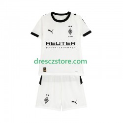 Rusko Bo Monchengladbach Domácí Dres 2025-2026 Krátký rukáv Děti Fotbalové Dresy