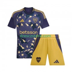 CA Boca Juniors Alternativní Dres 2025 Krátký rukáv Děti Fotbalové Dresy