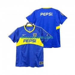 CA Boca Juniors 2003 Retro Domácí Dres 2004 Krátký rukáv Muže Fotbalové Dresy
