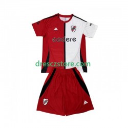 CA River Plate Alternativní Dres 2024-2025 Krátký rukáv Děti Fotbalové Dresy