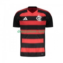 CR Flamengo Domácí Dres 2025-2026 Krátký rukáv Muže Fotbalové Dresy