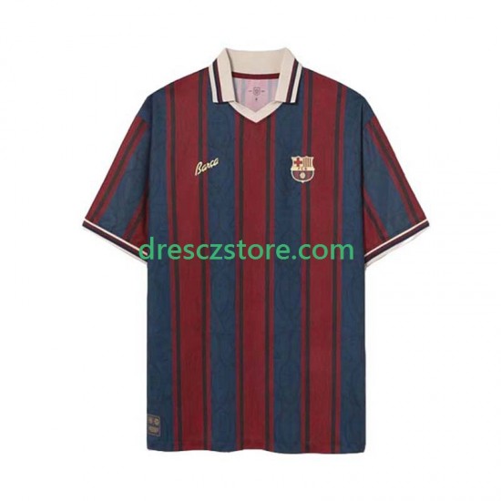 FC Barcelona 125th Anniversary Domácí Dres 2025-2026 Krátký rukáv Muže Fotbalové Dresy