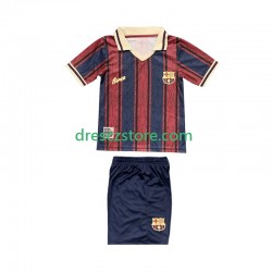 FC Barcelona 125th Anniversary Domácí Dres 2025-2026 Krátký rukáv Děti Fotbalové Dresy