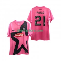 Juventus Andrea Pirlo 21 -2012 Retro Venkovní Dres 2011 Krátký rukáv Muže Fotbalové Dresy