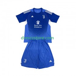 Juventus Brankářské Domácí Dres 2025-2026 Krátký rukáv Děti Fotbalové Dresy
