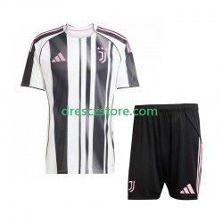 Juventus Domácí Dres 2025-2026 Krátký rukáv Děti Fotbalové Dresy