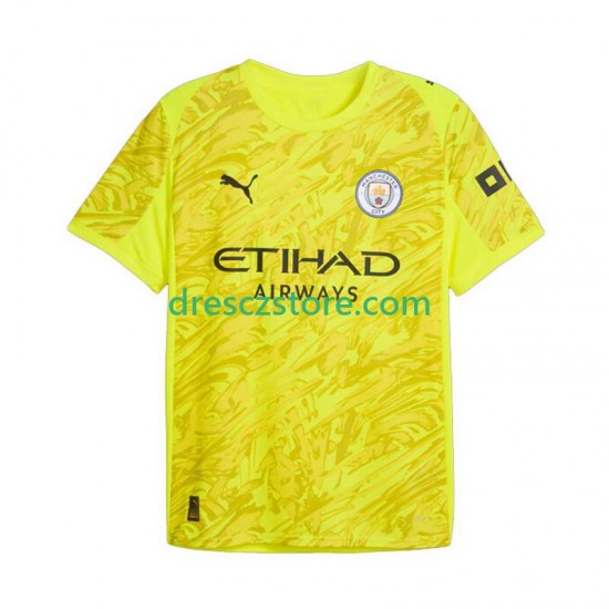 Manchester City Brankářské Alternativní Dres 2025-2026 Krátký rukáv Muže Fotbalové Dresy