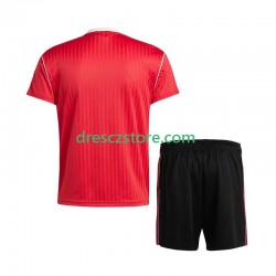 Manchester United d Icon Domácí Dres 2025-2026 Krátký rukáv Děti Fotbalové Dresy
