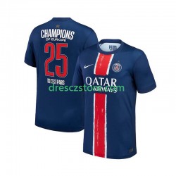 Paris Saint-Germain Champion Domácí Dres 2024-2025 Krátký rukáv Muže Fotbalové Dresy