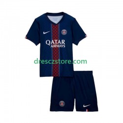 Paris Saint-Germain Domácí Dres 2025-2026 Krátký rukáv Děti Fotbalové Dresy