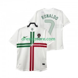 Portugalsko Cristiano Ronaldo 7 2012 Retro Venkovní Dres Krátký rukáv Muže Fotbalové Dresy