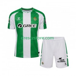 Real Betis Domácí Dres 2025-2026 Krátký rukáv Děti Fotbalové Dresy