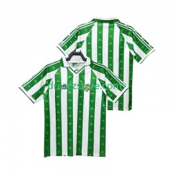 Real Betis 1995 1997 Retro Domácí Dres Krátký rukáv Muže Fotbalové Dresy