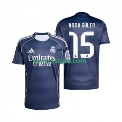 Real Madrid Arda Guler 15 Venkovní Dres 2025-2026 Krátký rukáv Muže Fotbalové Dresy