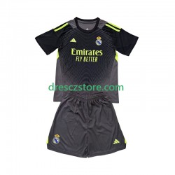 Real Madrid Brankářské Alternativní Dres 2025-2026 Krátký rukáv Děti Fotbalové Dresy