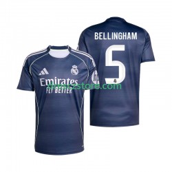 Real Madrid Jude Bellingham 5 Venkovní Dres 2025-2026 Krátký rukáv Muže Fotbalové Dresy