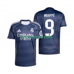 Real Madrid Mbappé Kylian 9 Venkovní Dres 2025-2026 Krátký rukáv Muže Fotbalové Dresy