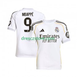 Real Madrid Mbappé Kylian 9 Domácí Dres 2025-2026 Krátký rukáv Muže Fotbalové Dresy
