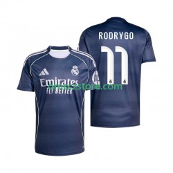 Real Madrid Rodrygo 11 Venkovní Dres 2025-2026 Krátký rukáv Muže Fotbalové Dresy