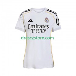 Real Madrid Domácí Dres 2025-2026 Krátký rukáv Ženy Fotbalové Dresy