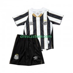 Santos FC Venkovní Dres 2025-2026 Krátký rukáv Děti Fotbalové Dresy