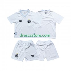 Santos FC Domácí Dres 2025-2026 Krátký rukáv Děti Fotbalové Dresy