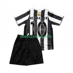 Santos FC Neymar JR 10 Venkovní Dres 2025-2026 Krátký rukáv Děti Fotbalové Dresy